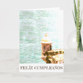 Tarjeta Feliz cumpleaños Puerto Rico