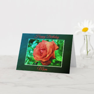 Tarjeta Feliz Cumpleaños Que Mamá Rojo Se Desmoronó