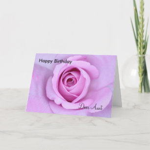 Tarjeta Feliz cumpleaños, querida tía