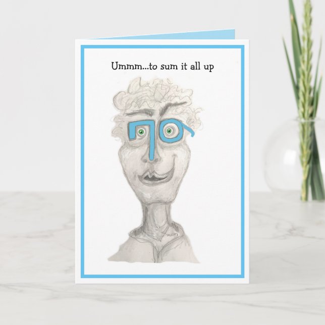 Tarjeta Feliz cumpleaños setenta! (Anverso)