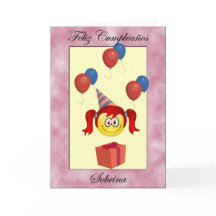 Feliz cumpleaños sobrina