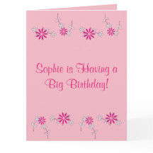 ¡Feliz cumpleaños Sophie! (Nombre)