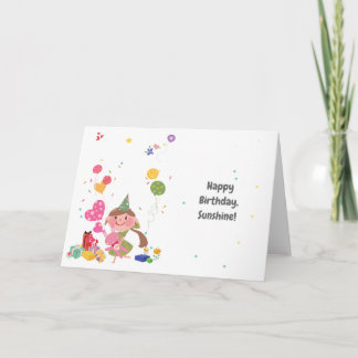 Tarjeta Feliz cumpleaños Sunshine Card