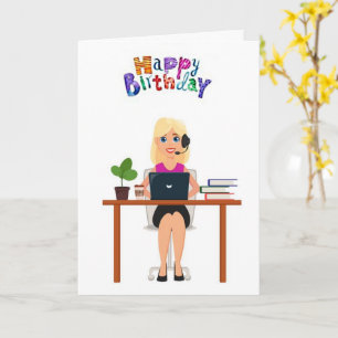 TARJETA FELIZ CUMPLEAÑOS **TARJETA DE COLABORADOR FAVORITA