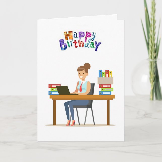 TARJETA FELIZ CUMPLEAÑOS **TARJETA DE COLABORADOR FAVORITA (Anverso)