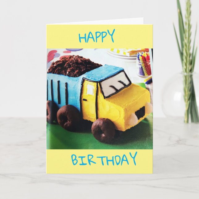 TARJETA FELIZ CUMPLEAÑOS **TARJETA ESPECIAL PARA NIÑOS*** (Anverso)