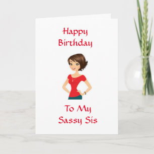 TARJETA FELIZ CUMPLEAÑOS **TARJETA SIS** DE MI SALSA
