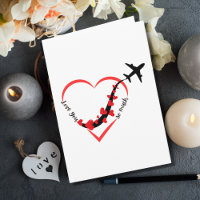 Feliz Cumpleaños Te Amo Mucho Corazón & Avión 