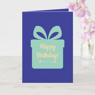 Tarjeta Feliz cumpleaños/te celebramos