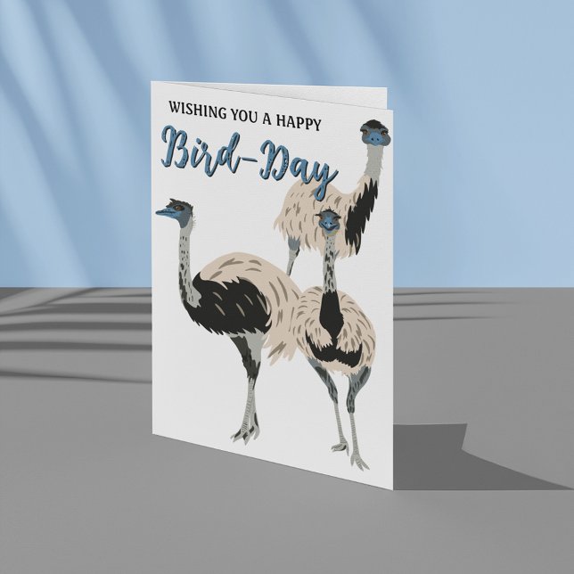 Tarjeta Feliz Cumpleaños Temático De Día De Ave (Subido por el creador)