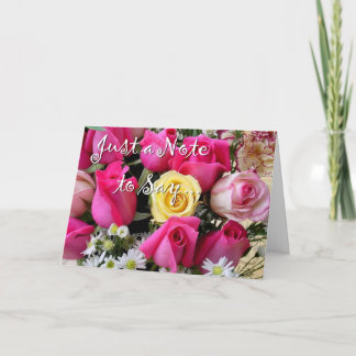 Tarjeta Feliz cumpleaños, texto grande