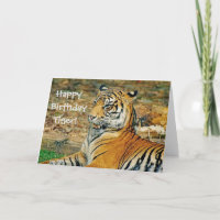 Feliz cumpleaños Tiger