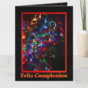 Tarjeta - Feliz cumpleaños - Todas Luces en color