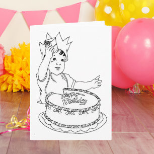 Tarjeta Feliz cumpleaños Toddler