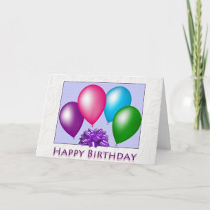 Tarjeta Feliz cumpleaños todos nosotros