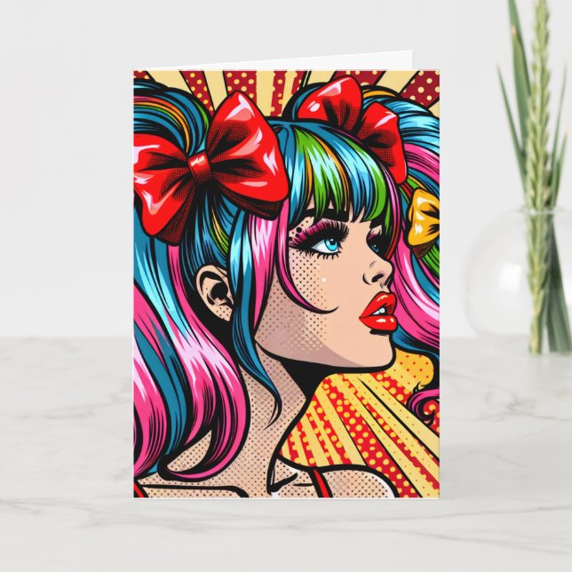 Tarjeta Feliz Cumpleaños Torta Dulce (Anverso)