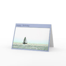 Feliz cumpleaños, velero y yate