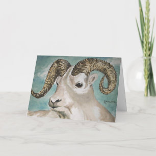 Tarjeta Feliz cumpleaños, vieja cabra
