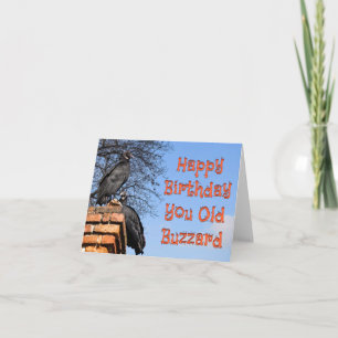 TARJETA FELIZ CUMPLEAÑOS VIEJO BUZZARD