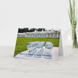 Tarjeta Feliz cumpleaños, Vodka dispara al Palacio de Cath