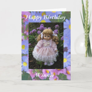 Tarjeta Feliz cumpleaños Winnie