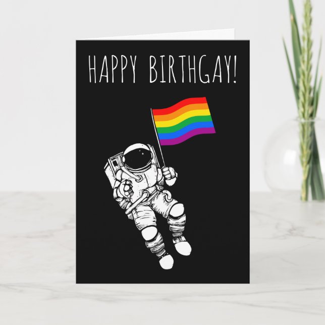 Tarjeta Feliz Cumplegay (Anverso)