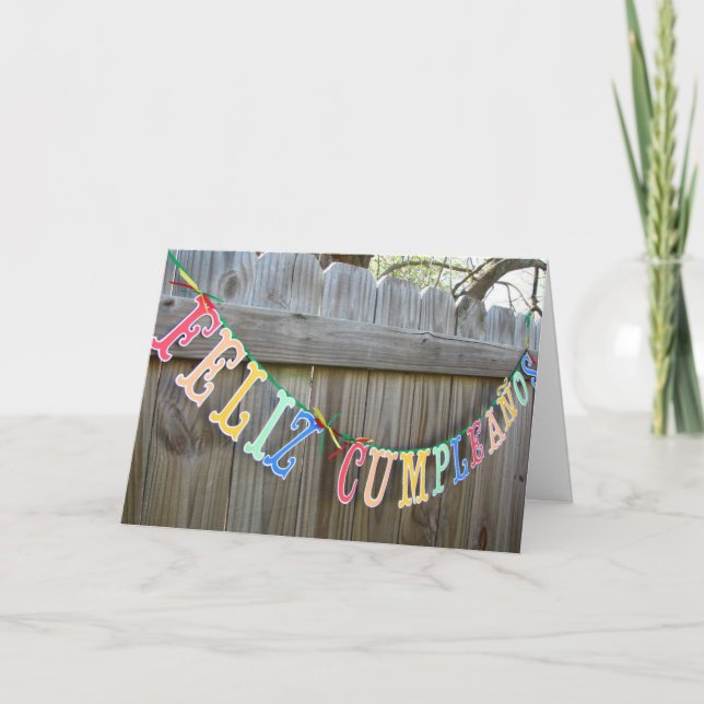 TARJETA FELIZ CUMPLIANOS Y QUE TE LLEVE A TODOS USTEDES. (Anverso)