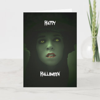 Tarjeta feliz de Halloween