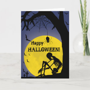 Tarjeta feliz de Haloween