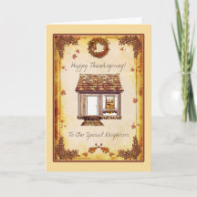 Tarjeta feliz de la acción de gracias de los