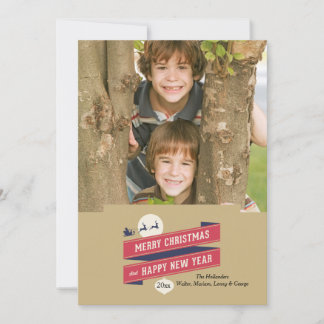 Tarjeta feliz de la foto del día de fiesta