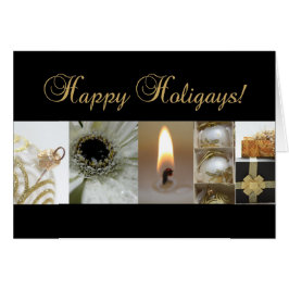 Tarjeta feliz de Navidades LGBT para gays