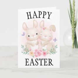 Tarjeta feliz de Pascua