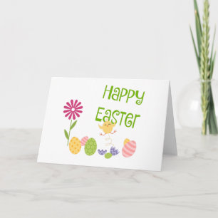 Tarjeta feliz de Pascua