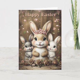 Tarjeta feliz de Pascua