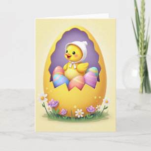 Tarjeta Feliz de Primavera para Crías