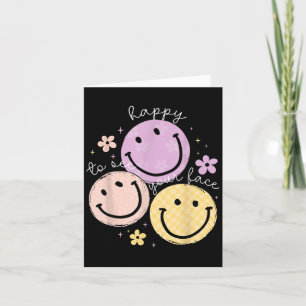 Tarjeta Feliz de verte la cara de vuelta a la escuela apre