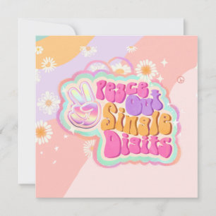 Tarjeta Feliz décimo cumpleaños