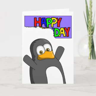 Tarjeta feliz del día