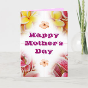 Tarjeta feliz del día de la madre