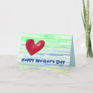 Tarjeta feliz del día de la madre