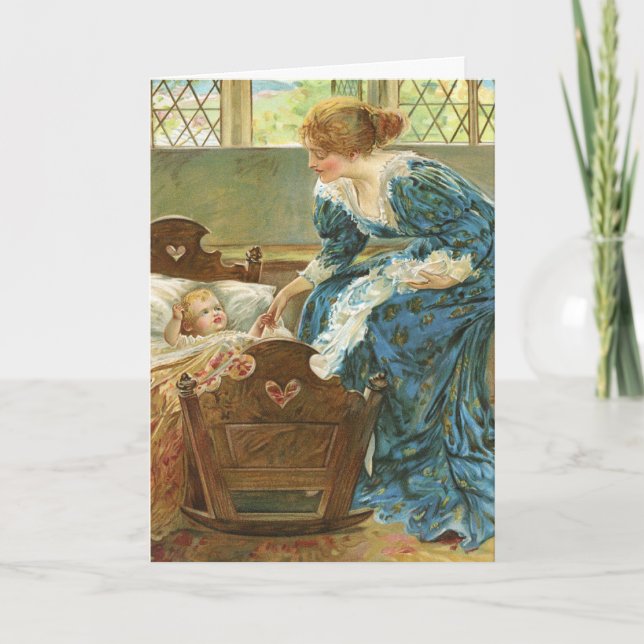 Tarjeta feliz del día de la madre (Anverso)