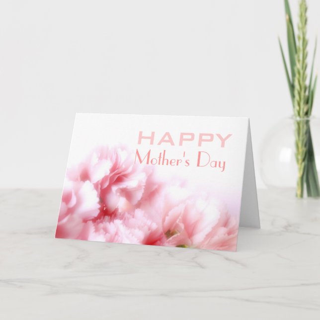 Tarjeta feliz del día de la madre (Anverso)