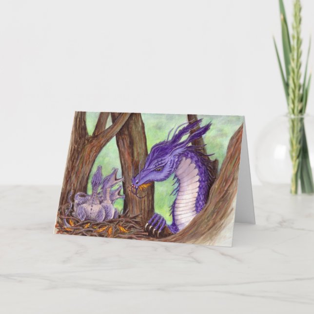 Tarjeta feliz del día de la madre (Anverso)