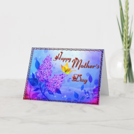 Tarjeta feliz del día de la madre