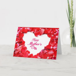 Tarjeta feliz del día de la madre