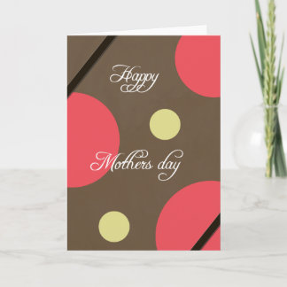 Tarjeta feliz del día de la madre