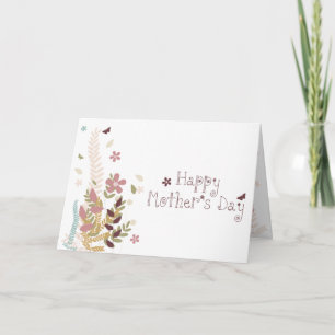 Tarjeta feliz del día de la madre