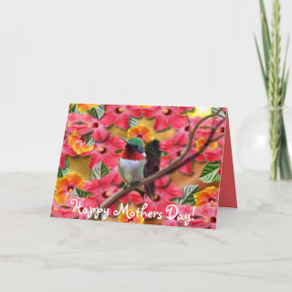 Tarjeta feliz del Día de la Madre del asilo del