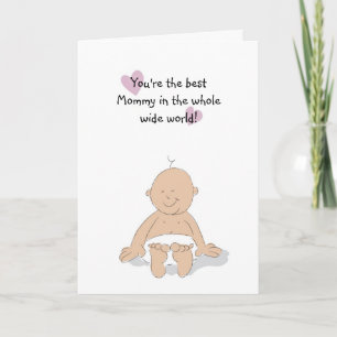 Tarjeta feliz del día de madre